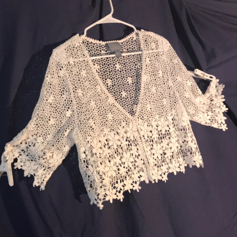 Fine Crochet Summer Cover up